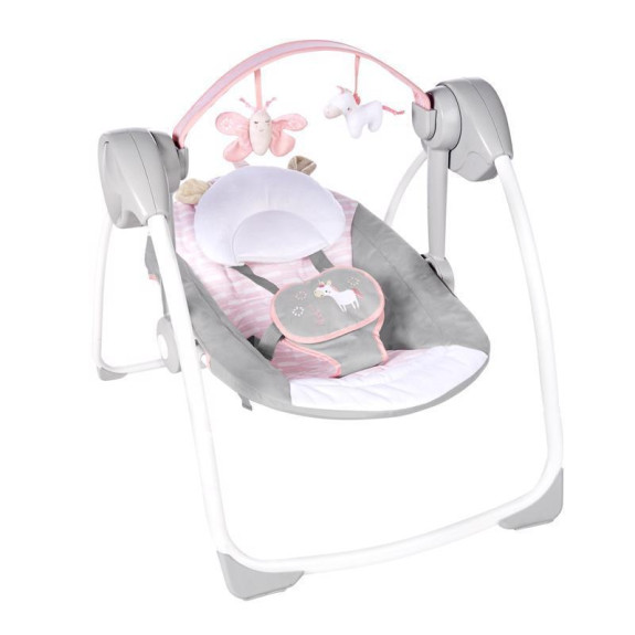 Houpačka s melodií Flora the Unicorn™ 0 m+ do 9 kg Ingenuity