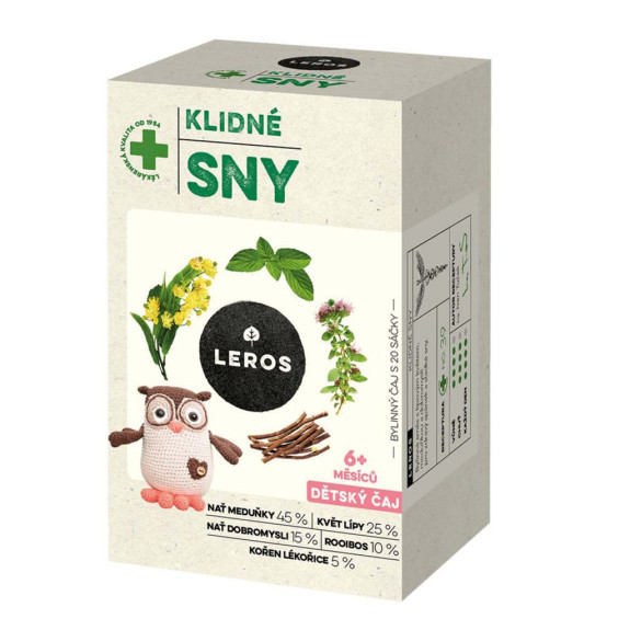Dětský čaj Klidné sny Leros