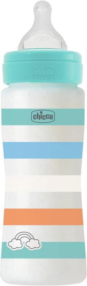 Láhev kojenecká Well-being silikon 330 ml Chicco