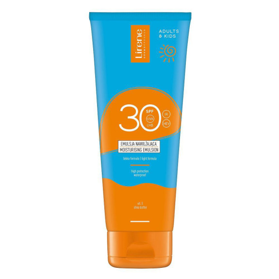 Lirene Hydratační opalovací emulze SPF30 200 ml