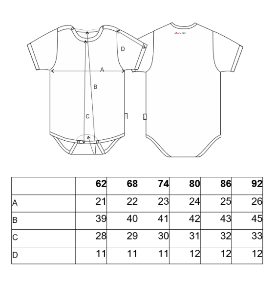 Body tenké Tisk krátký rukáv Outlast® UV 50+ Růžové baby