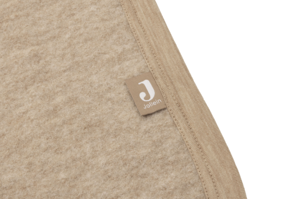 Deka 75 x 100 cm Merino Wool Felted Natural Jollein