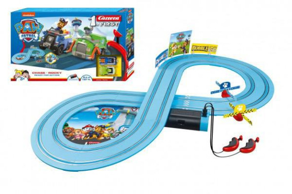 Autodráha Carrera First Tlapková Patrola 2,4 m + 2 auta Chase a Rocky
