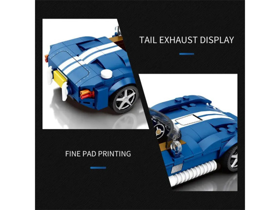 Sportovní kabriolet Cobra S 1:24 Reobrix