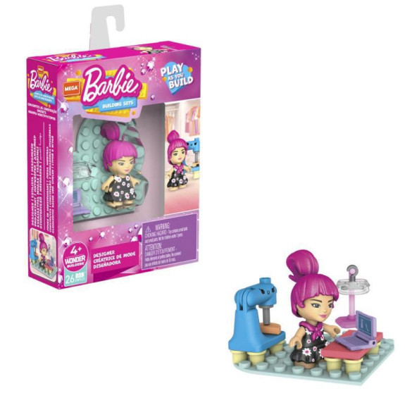 Barbie Mega Construx Můžeš být kým chceš asst