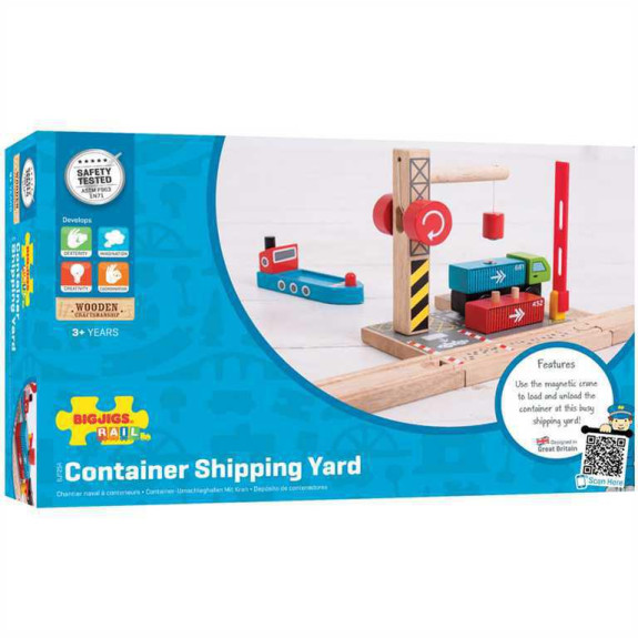 Kontejnerové překladiště Bigjigs Rail