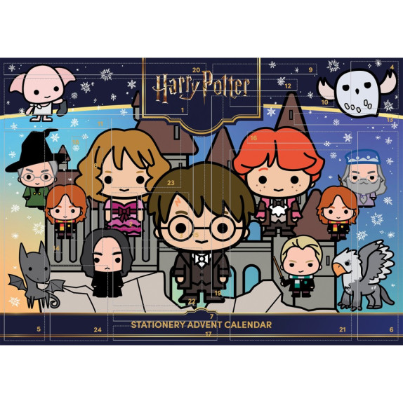 Harry Potter adventní kalendář (papírenský)