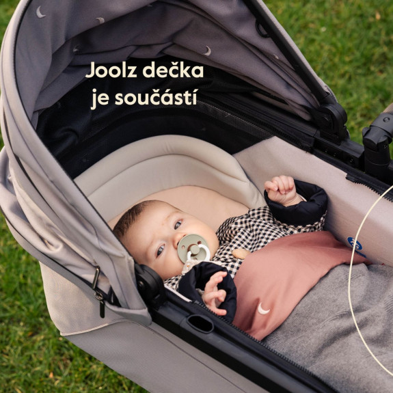 Joolz Day5 kočárek kompletní set Special Lunar grey + dárek deka