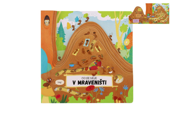Knížka Co se děje v mraveništi
