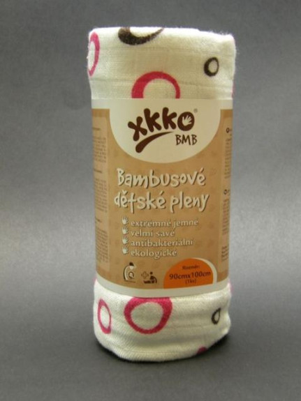 Bambusové osušky KIKKO 90x100 cm - vysoká savost