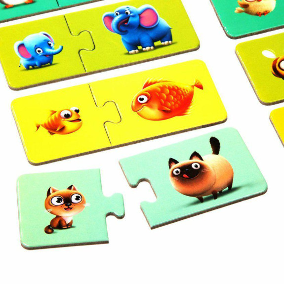 Naučné puzzle 20 dílků Puzzlika - Moje rodina