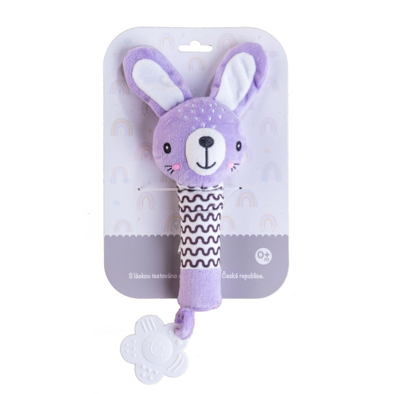 Pískátko/kousátko plyš 25 cm 0 m+ Babyted