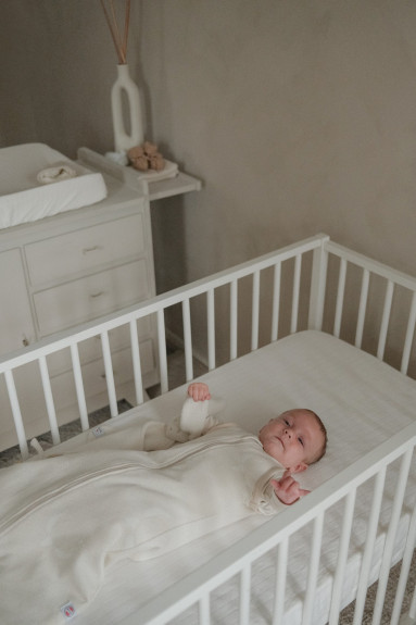 Spací pytel s rukávy Lodger Matcha Birch