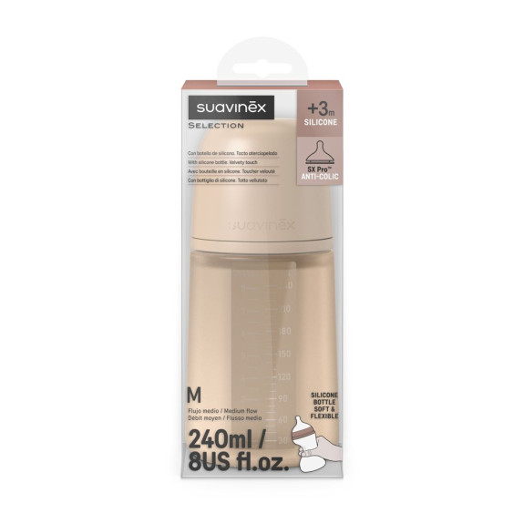 Kojenecká láhev 240 ml M Suavinex