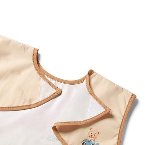 Nepromokavá zástěrka – bryndák Bear béžový BabyOno