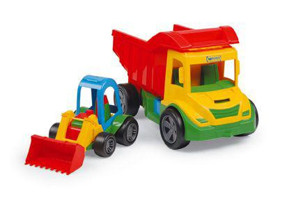 Auto multitruck s nakladačem 38 cm Wader 12 m+
