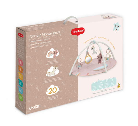 Hrací deka s hrazdou Gymini Unicorn Wonderlands Tiny Love
