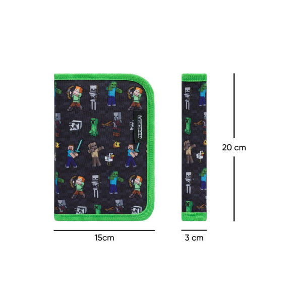 Školní penál jednopatrový Minecraft Baagl
