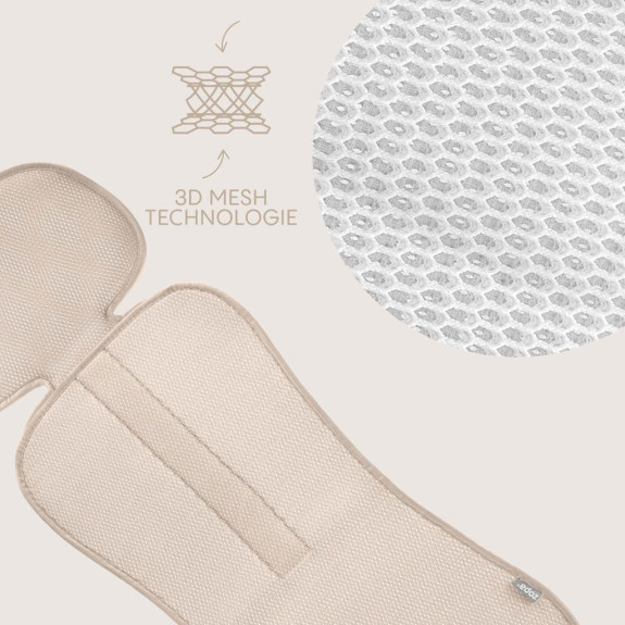 Prodyšná podložka do autosedačky Breeze sk. 2/3