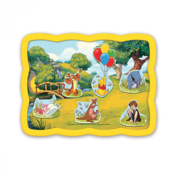 Quercetti Smart Puzzle Medvídek Pú
