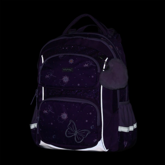 Školní set 3 ks Oxy Jumper Flowers OxyBag