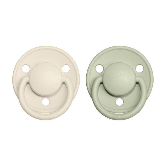 Bibs dudlíky silikon 2 ks De Lux 0-36 měsíců One Size