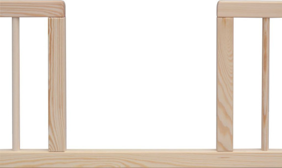 Válendová bočnice k postýlce 120 cm ECO přírodní