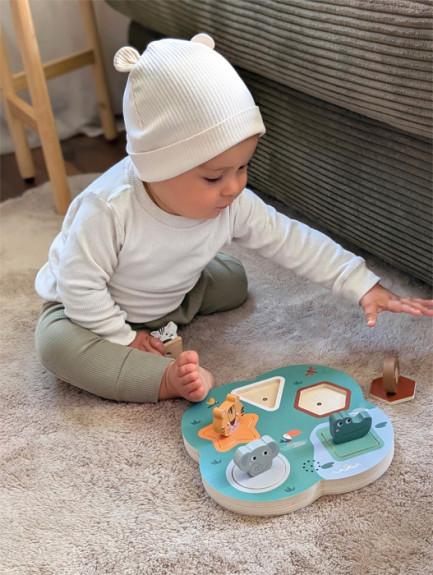 3D puzzle se zvuky zvířat Safari small foot