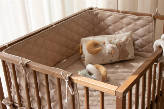 Míček textilní Newborn Naturals Little Dutch