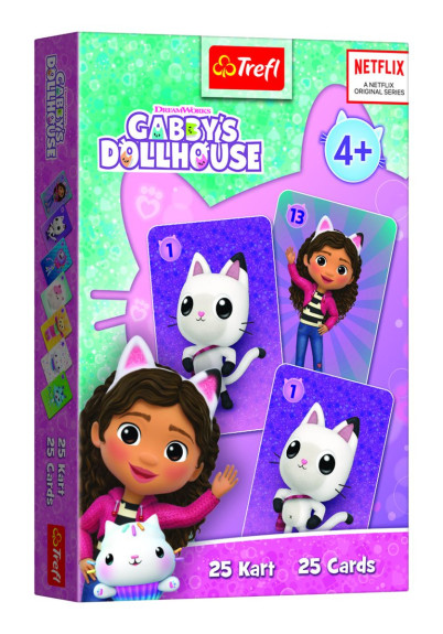 Černý Petr Gabby/Gabby´s Dollhouse společenská hra