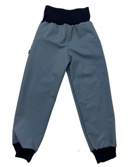 Šedé softshell kalhoty s lemem T-rex RDX