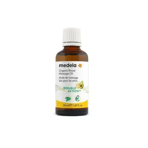 Organický masážní olej na prsy, 50 ml Medela
