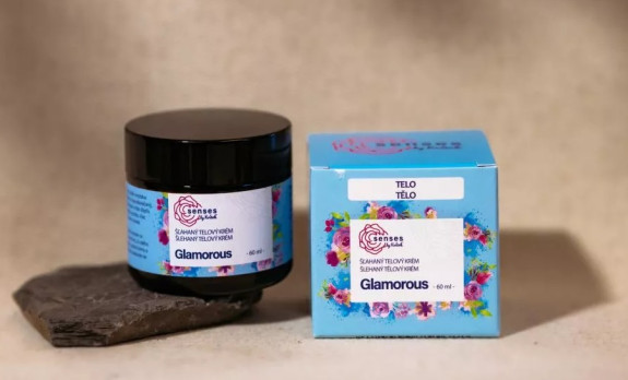 Šlehaný tělový krém Senses Glamorous 60 ml Kvitok