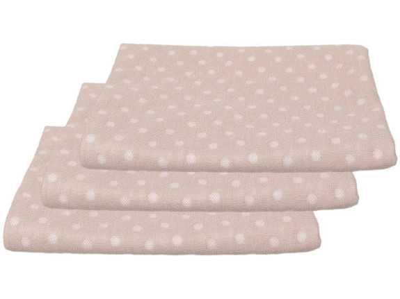 Přebalovací podložka 3 ks Tencel 48 x 80 cm