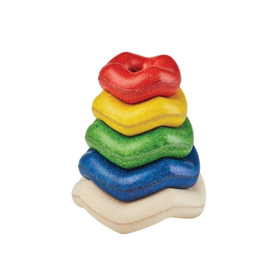 Stohování - zvlněné kroužky PlanToys
