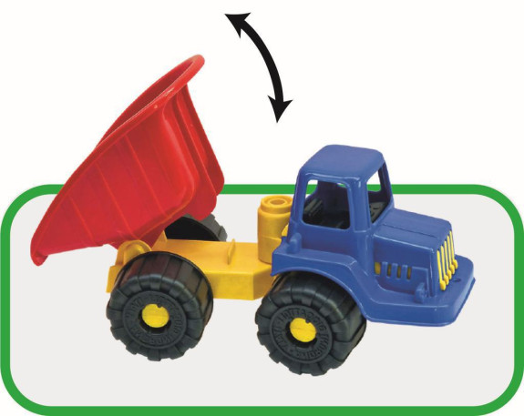 Nákladní auto - dumper Little Worker 27 cm Androni