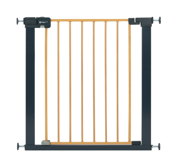 Zábrana Easy Close Metal Wood Effect Safety 1st
