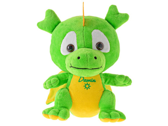 Dráček Damin plyšový 19cm na baterie česky mluvící