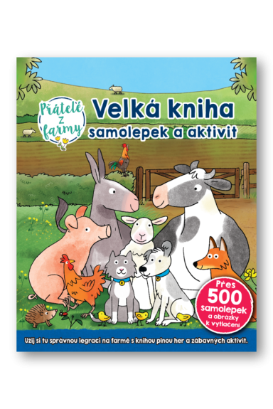 Velká kniha samolepek a aktivit Sebastien Braun