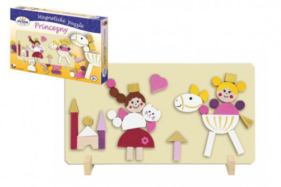 Magnetické puzzle Princezny