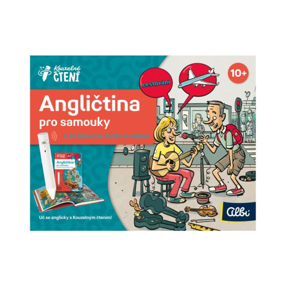 Kouzelné čtení CZ Albi tužka 2.0 + Angličtina pro samouky_NP