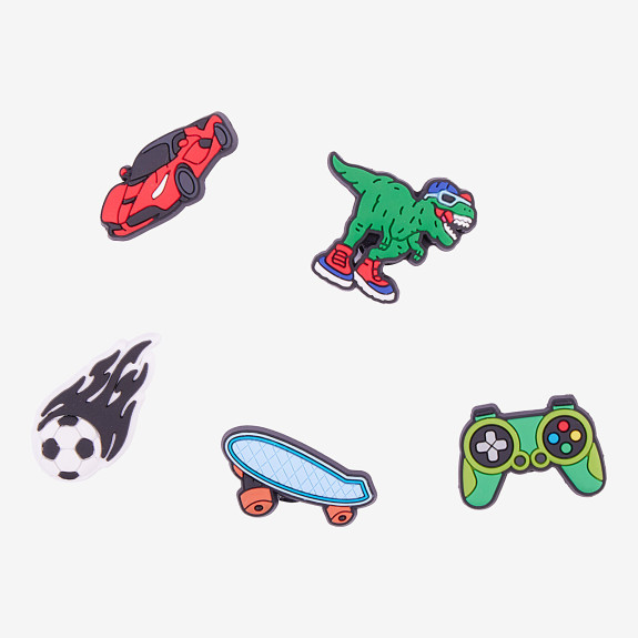 Amulety - ozdoby na boty Amuletz Set boy mix Coqui