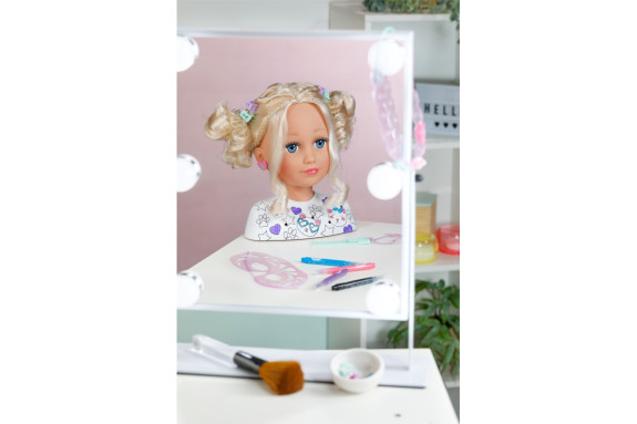 Kreativní česací hlava Baby born