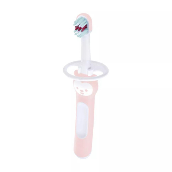 Mam Baby´s Brush - dětský zubní kartáček 6m+ s bezpečnostním krytem