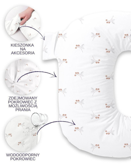 Polohovací polštář MiniRelax jersey 150 cm Babymatex