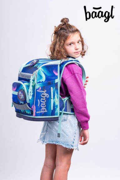 Školní aktovka Zippy Plus Aurora GRS Baagl