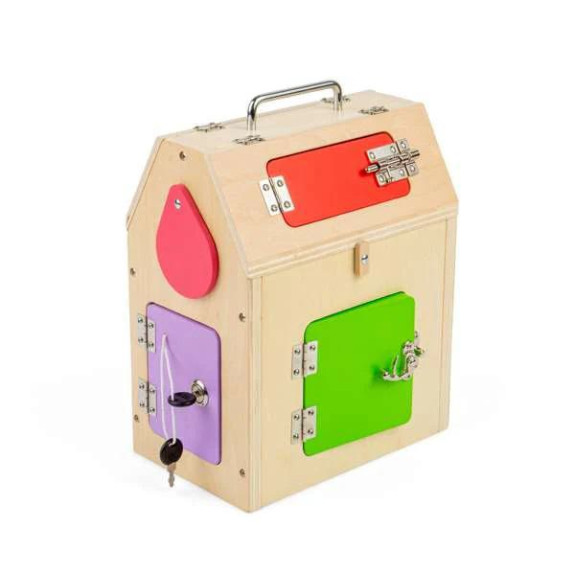 Activity board domeček Bigjigs Toys