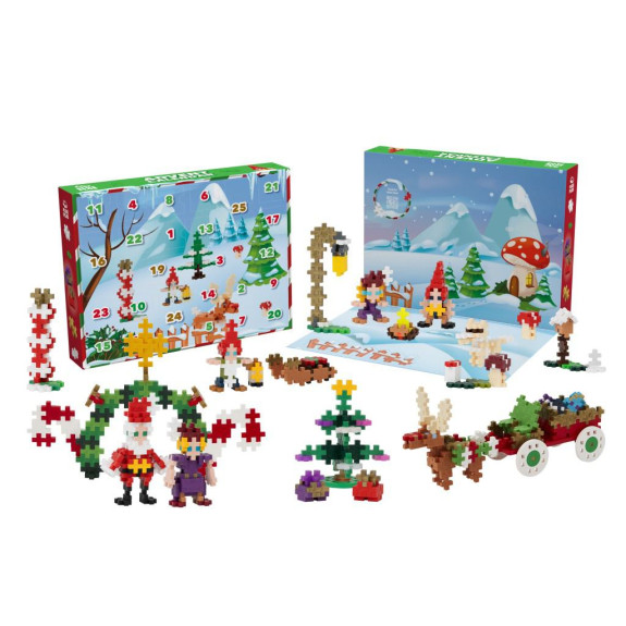 Adventní kalendář (600 ks) Plus-Plus