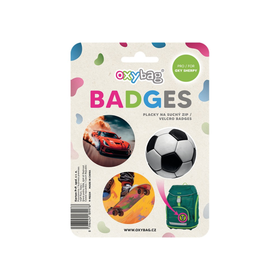 Set 4dílný Oxy Sherpy fotbal Oxybag