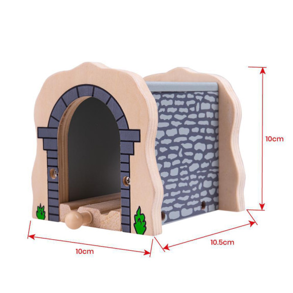Kamenný železniční tunel Bigjigs Rail